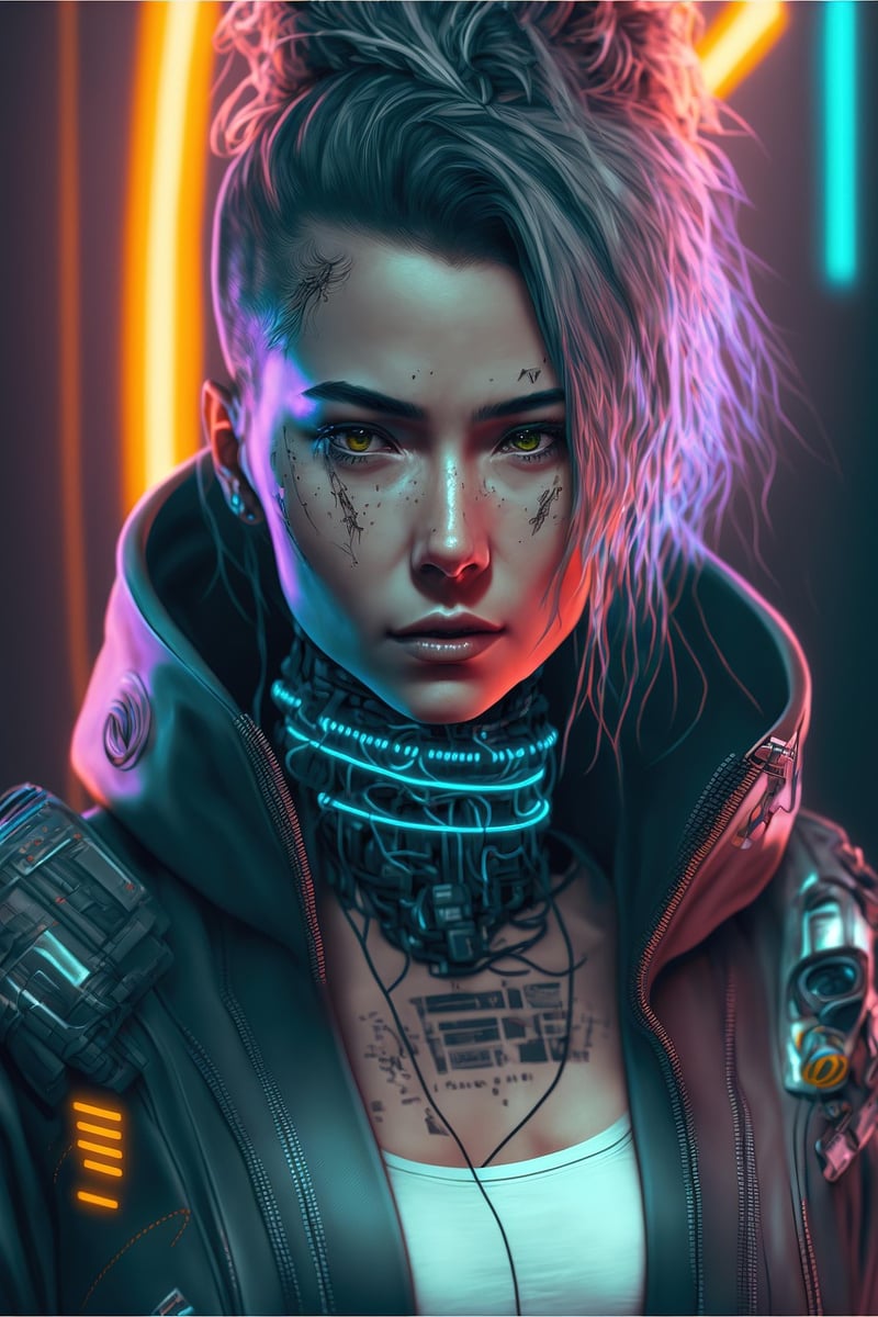 Cyberpunk Cityscape